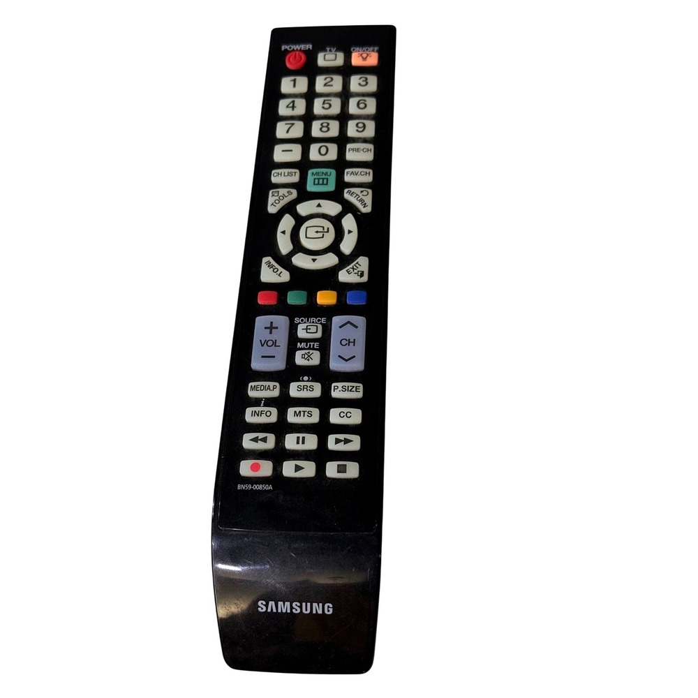 Samsung BN59-00850A TV Remote Control Black Replacement Accessory